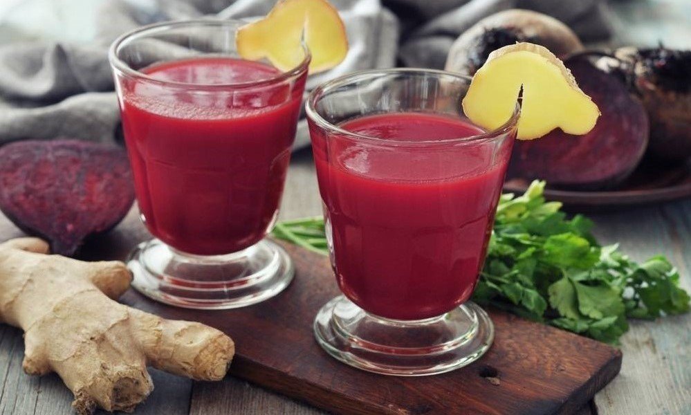 Beetroot Smoothie With Ginger