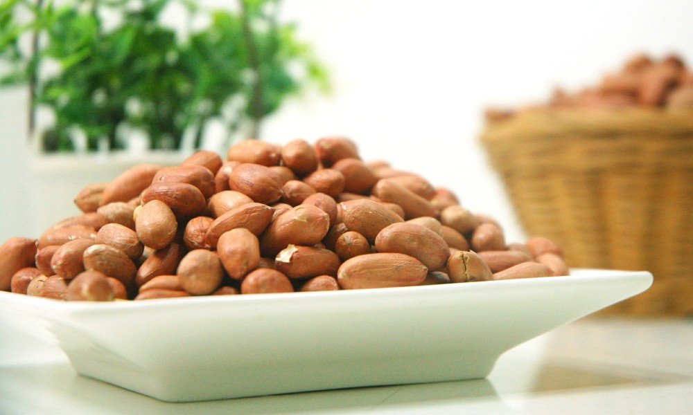 Peanuts in a bowl