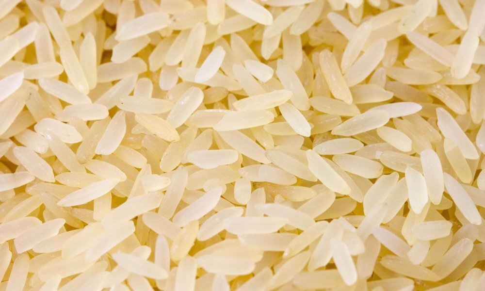 White rice grain